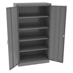 Tennsco Storage Cabinet,66"x36"x18",MdGry,4Shlv 6618DHMG