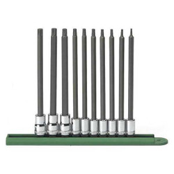 Gearwrench Long Torx Bit Socket Set,10 pc. 80588