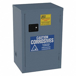 Jamco Corrosive Safety Cabinet,12 gal.,Blue  CK12