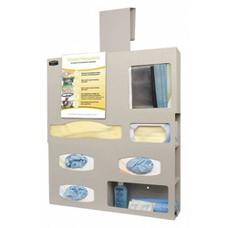 Bowman Dispensers Protection System,7 Compartments,Beige  BD602-0012