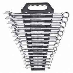 Gearwrench Comb Non-ratcheting Wrench Set,15pc,sae  81901