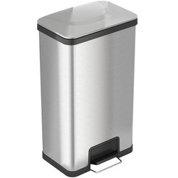 Hls Commercial Trash Can 18 Gallon Step With AirStep Te HLS18SS