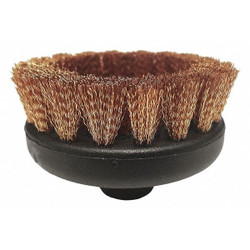 Electro-Steam Circular Bronze Brush,2.50" L 000031160