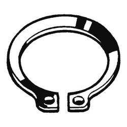 Manufacturer Varies Retaining Ring fr Shaft,Ext,70mm Dia,PK5 M36000.070.0001