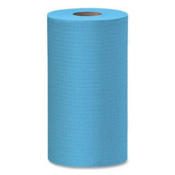 X60 Cloth Wiper, Blue, 9.8 in W x 13.4 in L, Small Roll, 130 Sheets/Roll