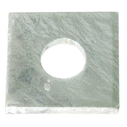 Sim Supply Sqr Wshr,HDGal,Steel,1 in,4x0.265in,1PK Z8895-HDG