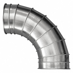 Nordfab 45 Degree Elbow,12" Duct Size 8040400090