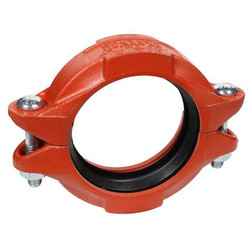 Gruvlok Flexible Coupling, Ductile Iron, 4 in  0390000883