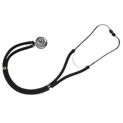 Mabis Stethoscope,Adult,Black 10-414-020