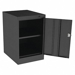 Tennsco Storage Cabinet,30"x19"x24",Black,1Shlv 1824BK