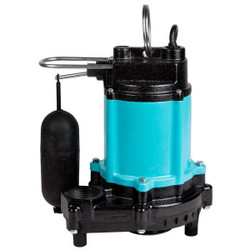 Little Giant Pump Sump Pump,Cast Iron Body,1/2 hp 510803