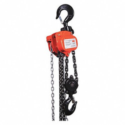 Dayton Manual Chain Hoist,6000 lb.,Lift 20 ft.  29XP35