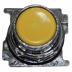 Eaton Non-Illum Push Button Operator,Yellow 10250T104