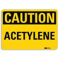 Lyle Caution Sign,7 inx10 in,Plastic  U4-1040-NP_10X7