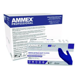 AMMEX® Professional GLOVES,NO PWDR,M,100,INDG AINPF44100