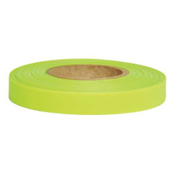 Presco Flagging Tape,Lime Glo,150ft x 1-2 In. N-LG-200