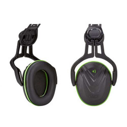 Msa Safety Helmet Mounted Earmuff,V-Gard,Green 10190356