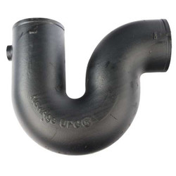Manufacturer Varies P-Trap,1/2" Primer Tap, Cast Iron, 2 in 228530