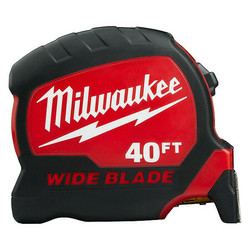 Milwaukee Tool Wide Blade Tape Measure 40Ft 48-22-0240