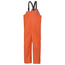 Helly Hansen Rain Bib Overall,Unrated,Orange,4XL  70529_290-4XL