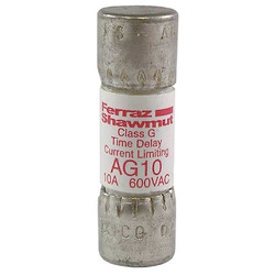 Mersen Fuse,Class G,3A,AG Series AG3