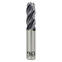 Osg Ball End Mill, 0.25 in, Carbide VG441-2500-BN