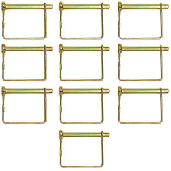 Buyers Products Safety Pins,Grade 8 B633-13,Steel,PK10 6607010