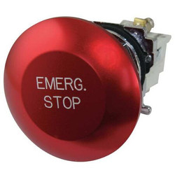 Eaton Non-Illuminated Push Button,Red 10250T17213-53