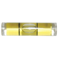 Johnson Level & Tool Level Vial,Acrylic,0.960 In L,PK25 SM920