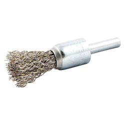 Sim Supply Crimped Wire End Brush,Shank Size 1/4"  66252838888