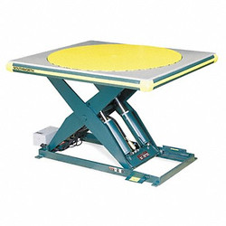 Southworth Scissor Lift Table,3500 lb.,115V,1 Phase LS-4-36-4848-FTT