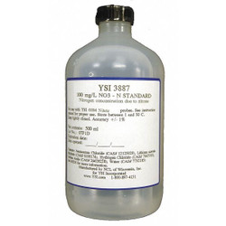 Ysi Cal Solution,Nitrate,1 mg/L,500 mL  3885