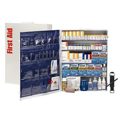 First Aid Only FirstAidKit w/House,2,138pcs,WHT 91342