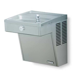 Elkay Single Drinking Ftn,H 20 5/8 in, Gray VRC8S