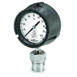 Ashcroft Pressure Gauge,0 to 100 psi,4-1/2In  451259SD04L/50312HH04TXCF100#