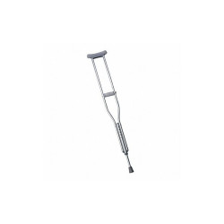 First Voice Crutches,300 lb,Silver,70" H,PK2 MDS80535HW