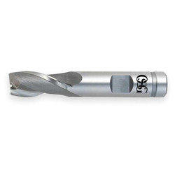 Osg Sq. End Mill,Single End,Cobalt,7/16" 5200600