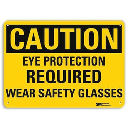 Lyle Caution Sign,10 inx14 in,Aluminum U4-1291-RA_14X10