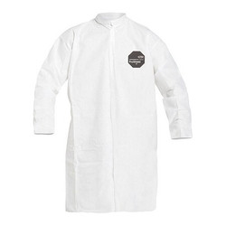 Dupont Lab Coat,White,Snaps,XL,PK30 PB267SWHXL003000