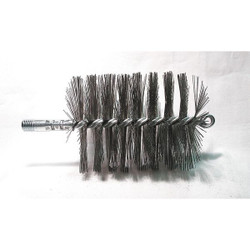 Tough Guy Flue Brush,Dia 3 1/2,1/4 MNPT,Length 8 3EDH7