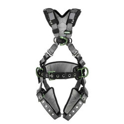 Msa Safety Full Body Harness,V-FIT,XL 10195142