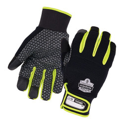 Proflex by Ergodyne 850 Cold Storage Glove,2XL,Lime/Black 18156