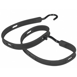 The Better Bungee J-Hook,1 1/2" W,Black BBSS36NBK