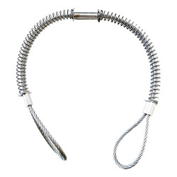 Sim Supply Safety Cable, Hose to Hose, Steel, 3/8" 802G68