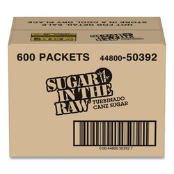 Sugar in the Raw Sugar Packets, 0.18 Oz Packet, 600/carton SMU50392