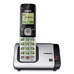 Vtech® CS6719 CORDLESS TELEPHONE, BLACK/SILVER CS6719