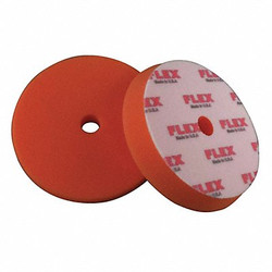 Flex North America Polishing Pad,6-1/2" Size,Foam,Orange 750224