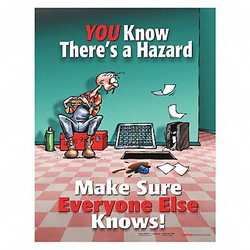 Safetyposter.Com Safety Poster,22 in x 17 in,Paper  P3099