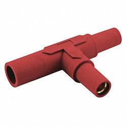 Hubbell Tapping Tee,Red,150AC/DC,Taper Nose HBL15TR
