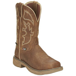 Justin Original Workboots Western Boot,EE,9,Brown,PR  SE4340